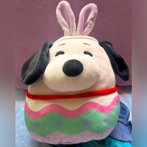 Snoopy bunny Squishmallow